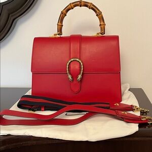 Gucci Dionysus red authentic handbag
